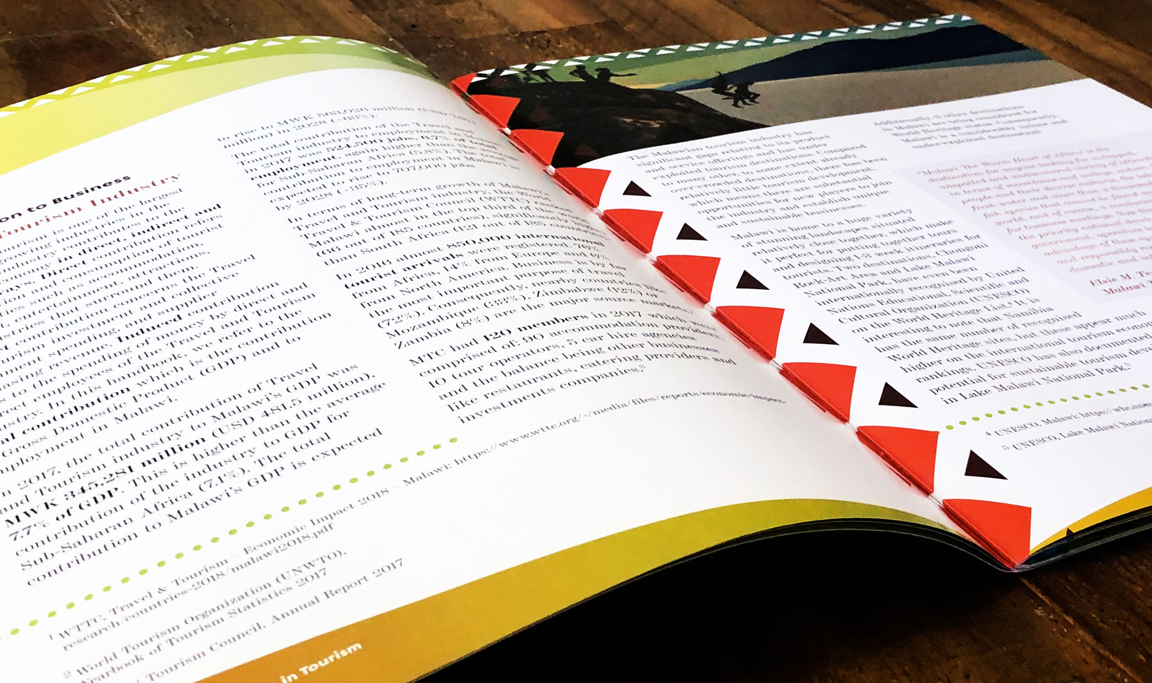 Art direction Malawi Brochure