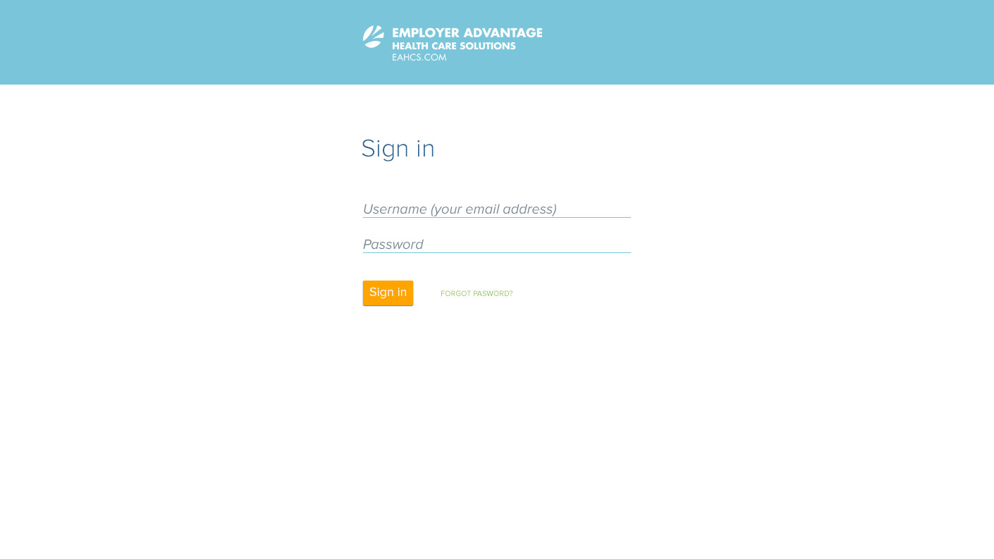 UX & UI and Web design for Employer Advantage Health Care Solutions