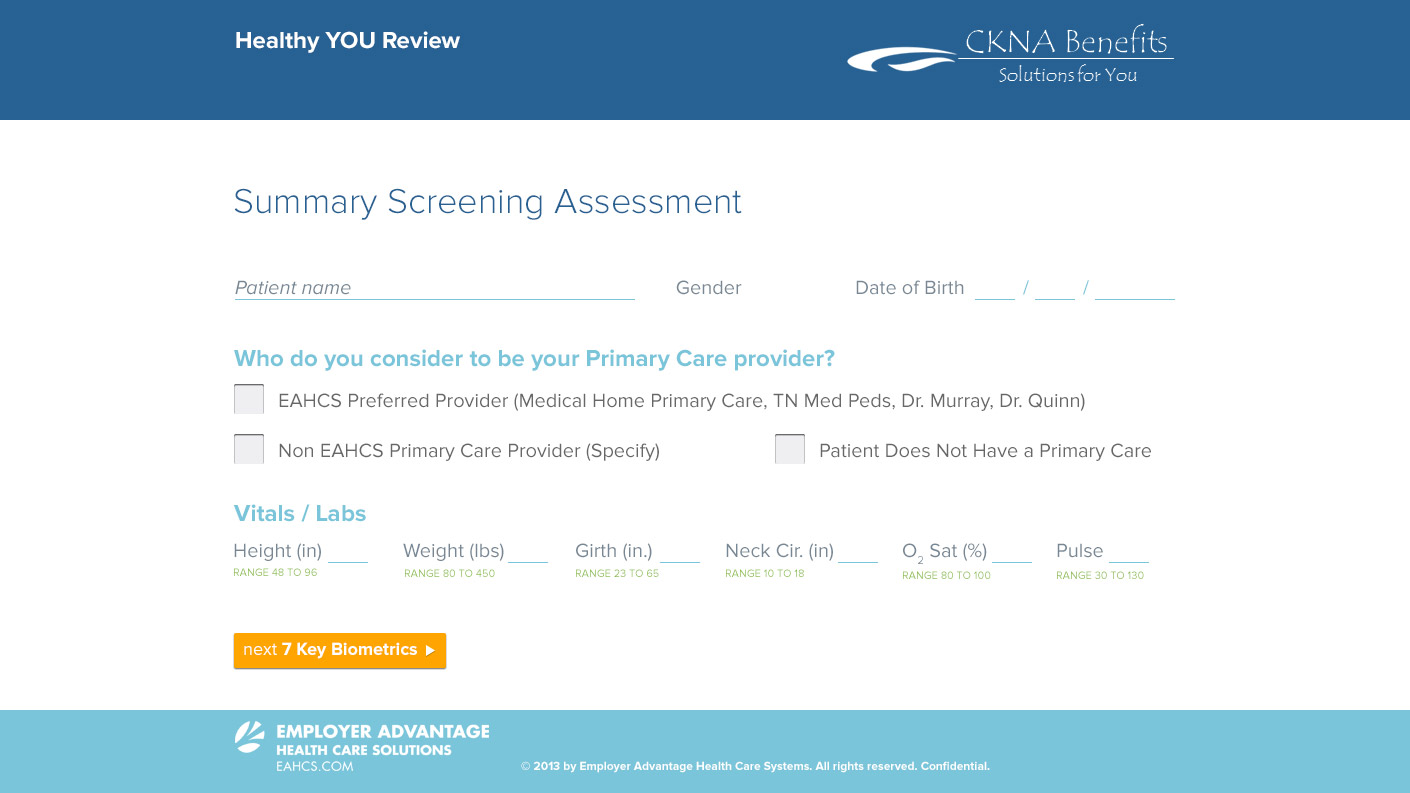 UX & UI and Web design for Employer Advantage Health Care Solutions