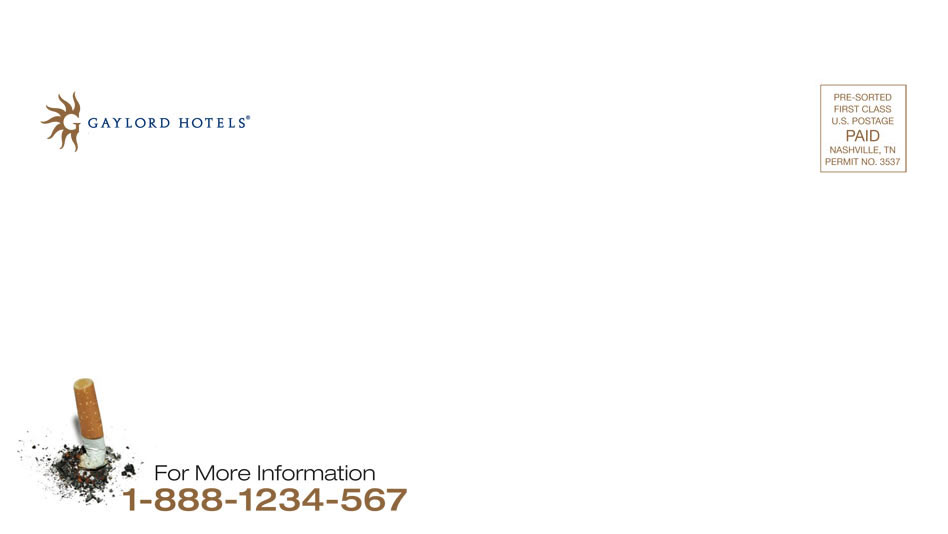 Art direction for Gaylord Hotels